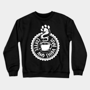 Coffee and Shiba Inus - Shiba Inu Crewneck Sweatshirt
